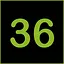 Level 36 icon