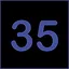 Level 35 icon