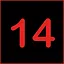 Level 14 icon