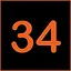 Level 34 icon