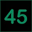Level 45 icon