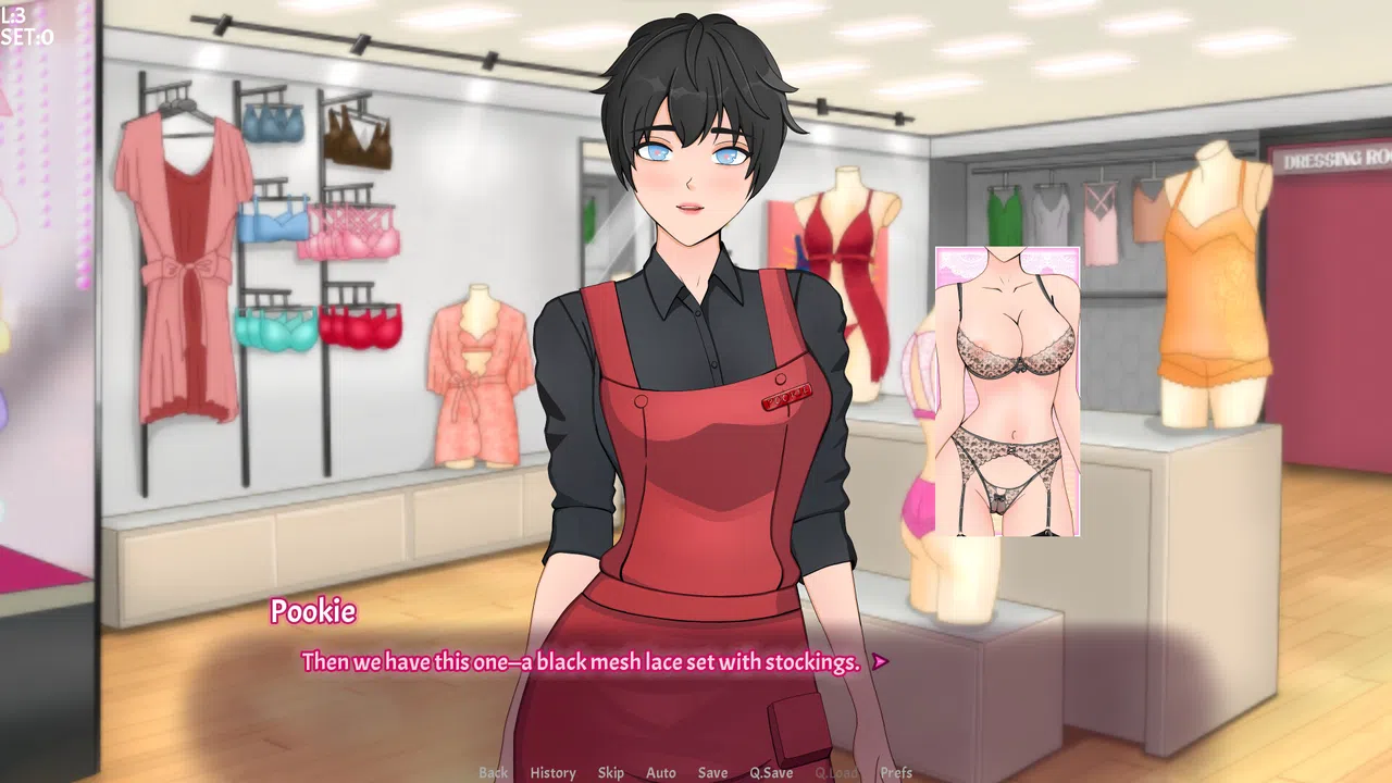 Pookie's Lingerie Shop Demo Screenshot 4