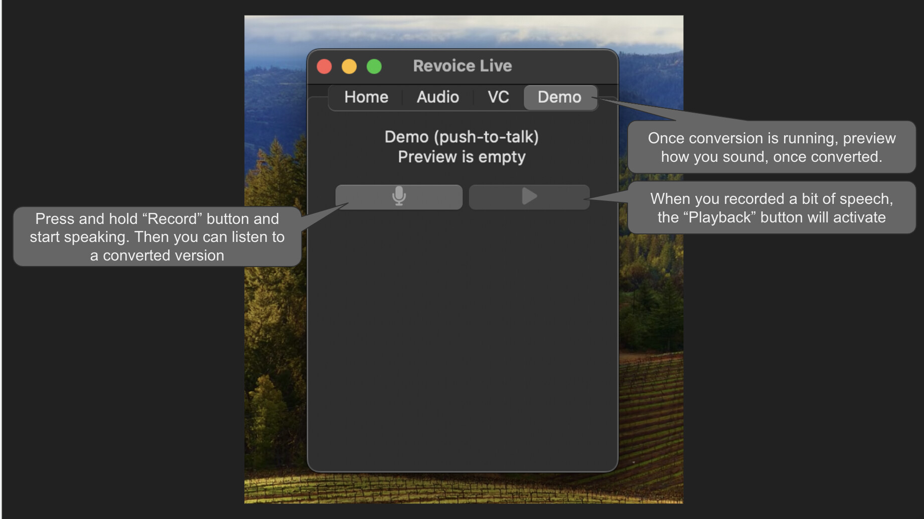RevoiceLive Screenshot 3