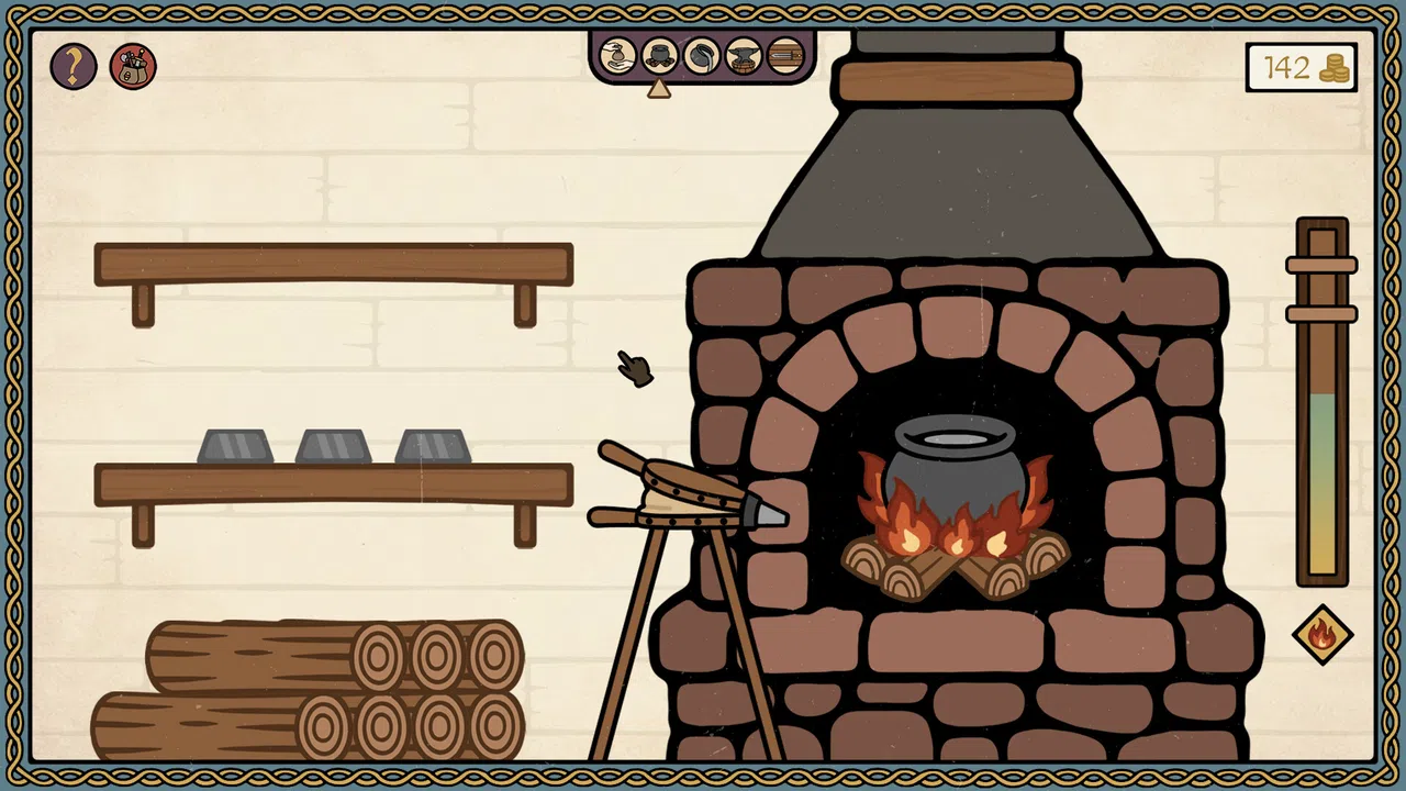 Cozy Forge: Blacksmith Simulator Screenshot 1