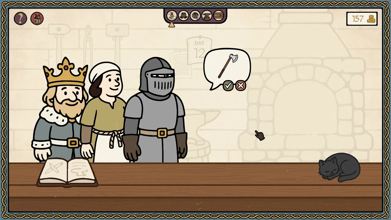 Cozy Forge: Blacksmith Simulator Screenshot 0