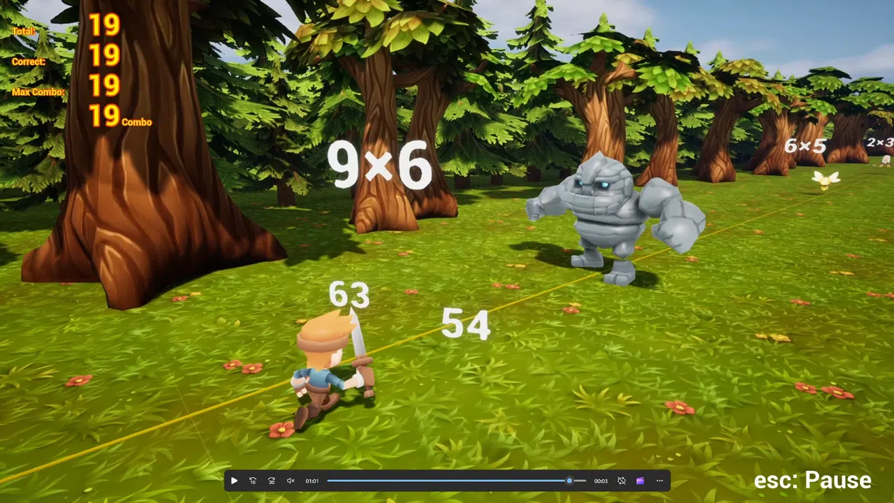 Math Monster Quest Screenshot 4