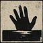 Dragged Below icon