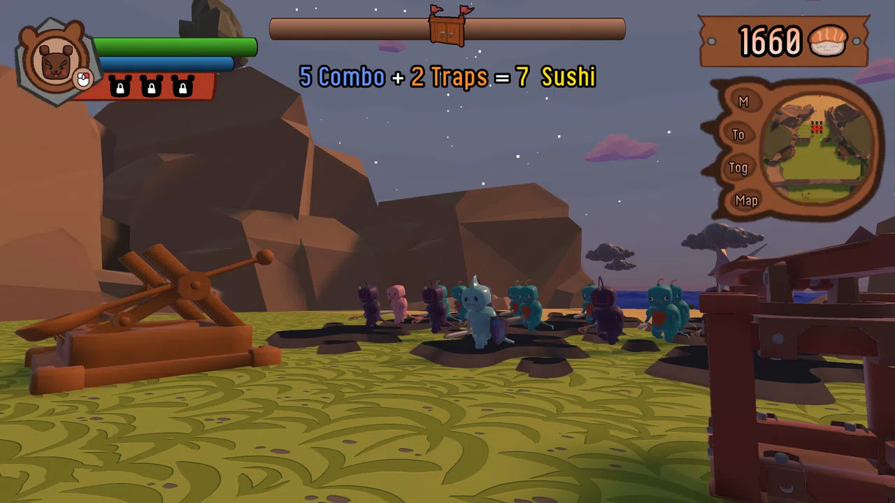 Bear Brigade: Ocean Attack! Screenshot 1