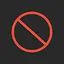 No Thanks icon