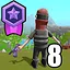 Earn 8 Platinum Medals icon