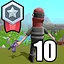 Earn 10 Silver Medals icon