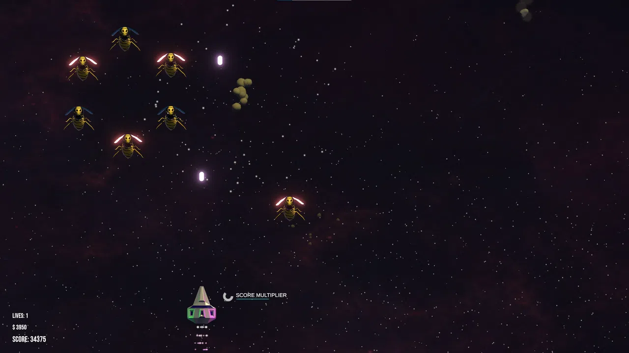 Cosmic Swarm Screenshot 1