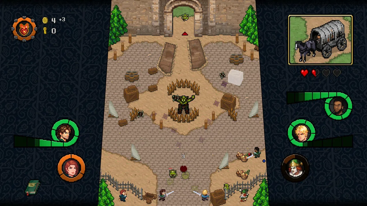 Pinball Paladins Screenshot 0