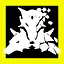 Clear away the yellow sand icon