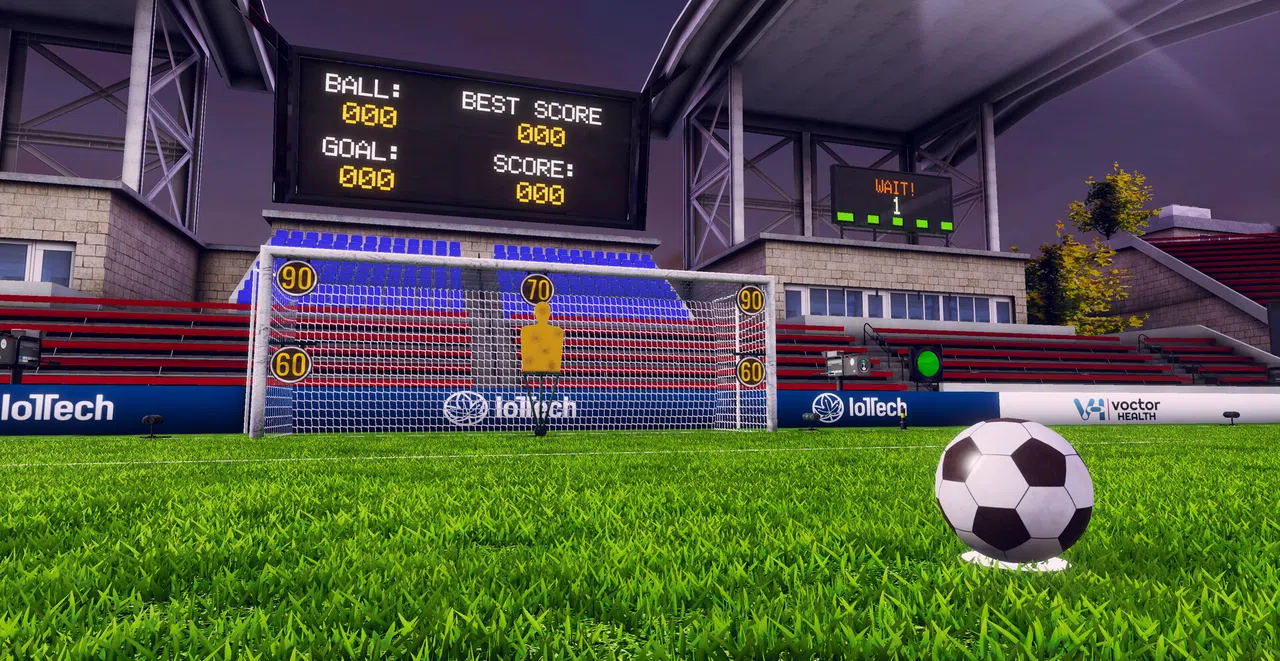 VR Head Football Screenshot 1
