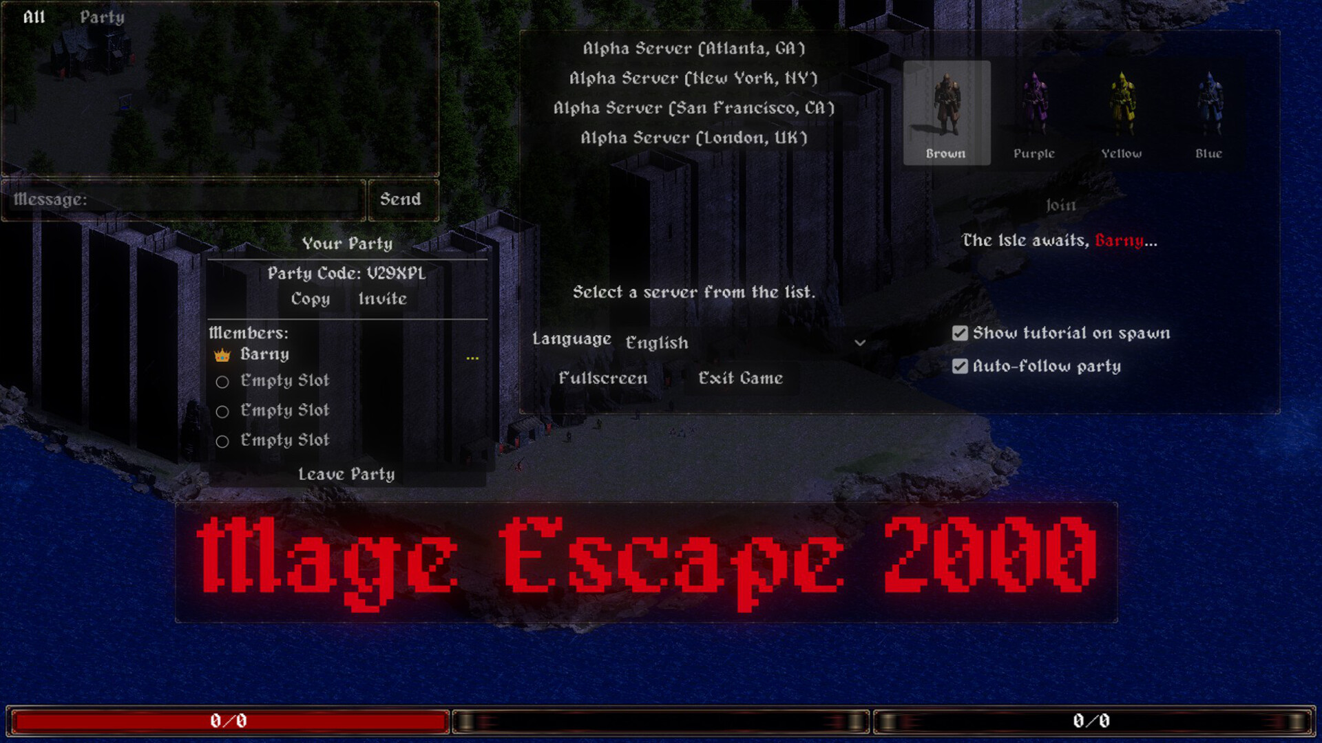 Mage Escape 2000 Screenshot 0