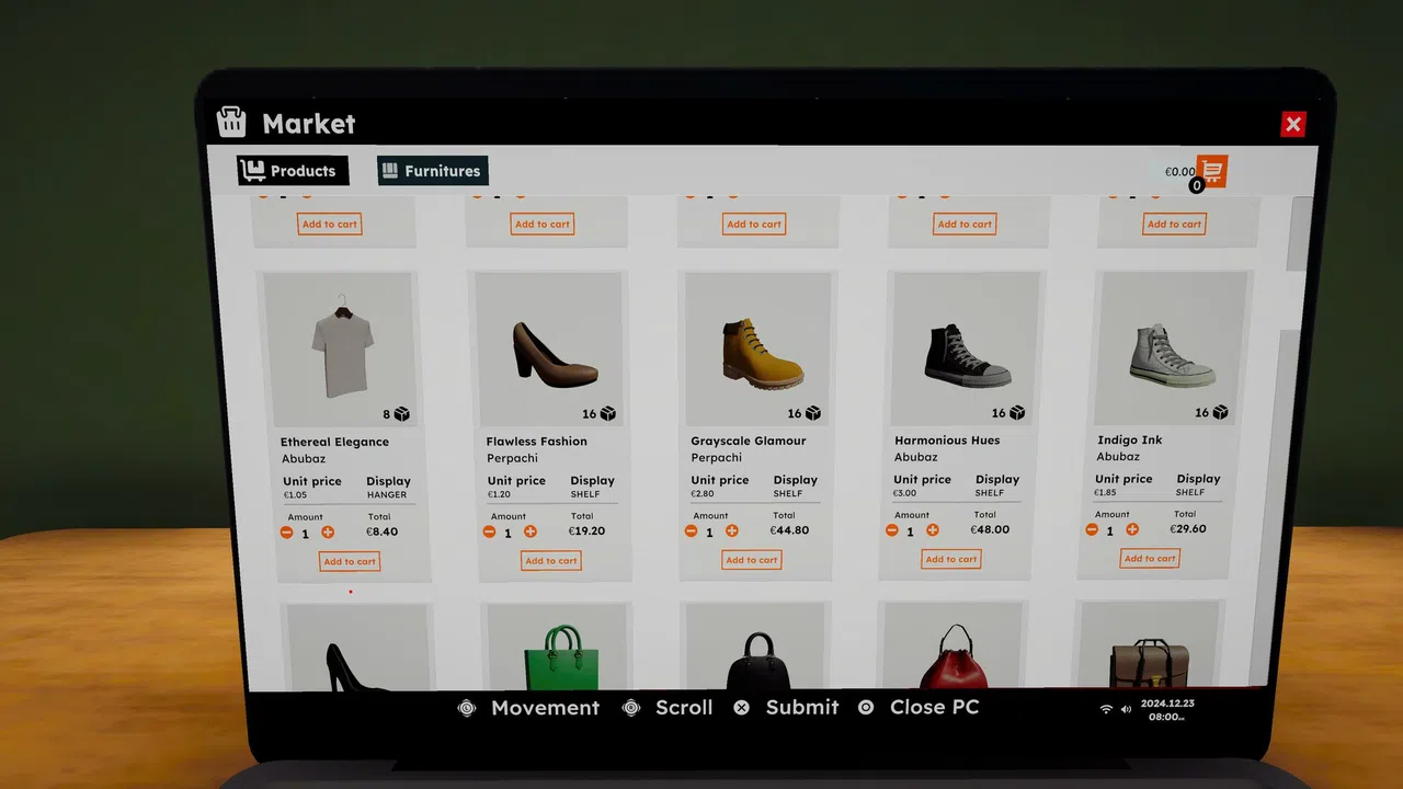 Clothing Supermarket Store Simulator Screenshot 0