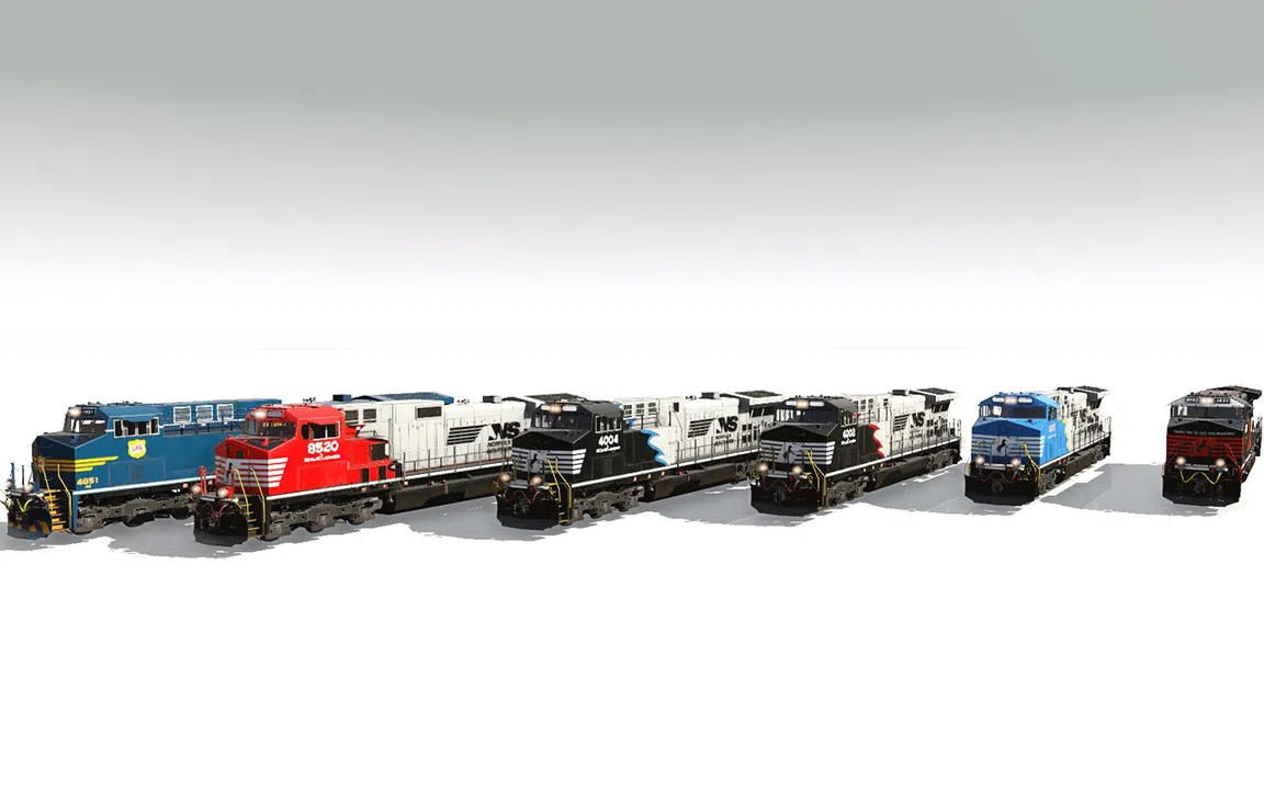 Trainz 2022 DLC - Pro Train: AC44C6M Loco Bundle Screenshot 0