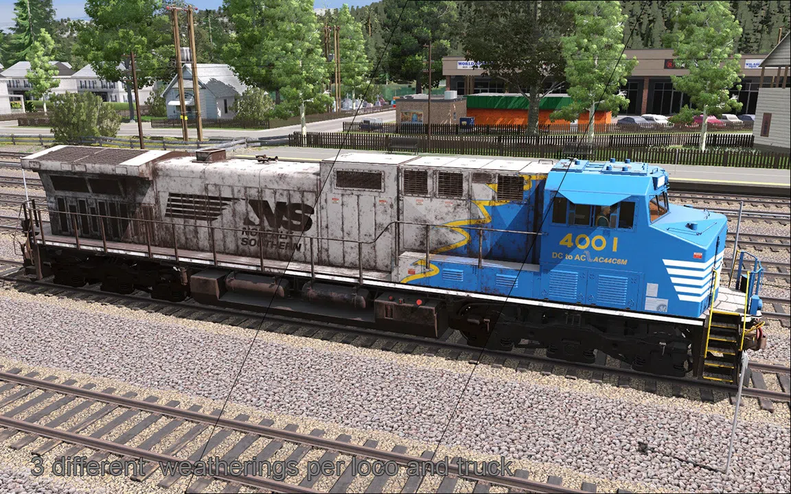 Trainz 2022 DLC - Pro Train: AC44C6M Loco Bundle Screenshot 10