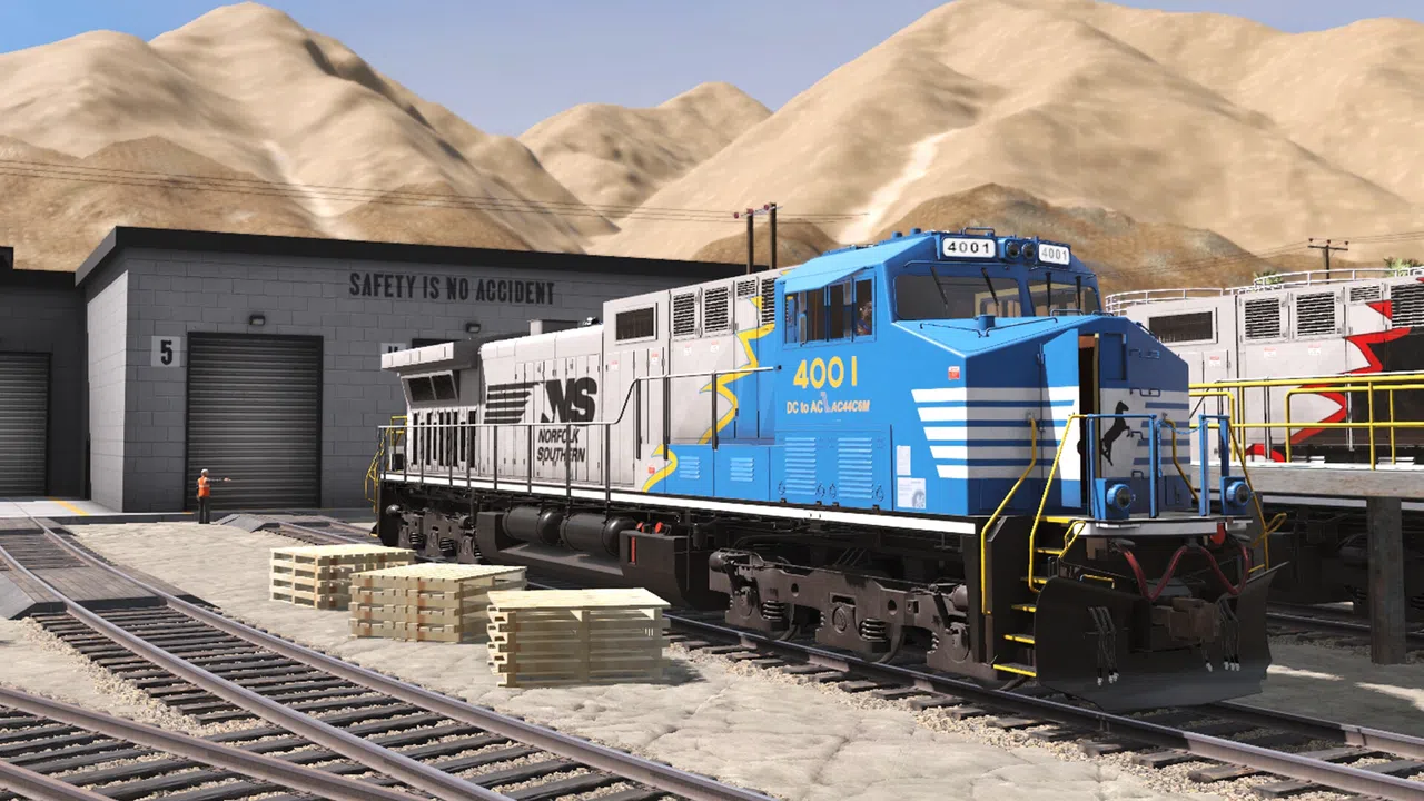 Trainz 2022 DLC - Pro Train: AC44C6M Loco Bundle Screenshot 13