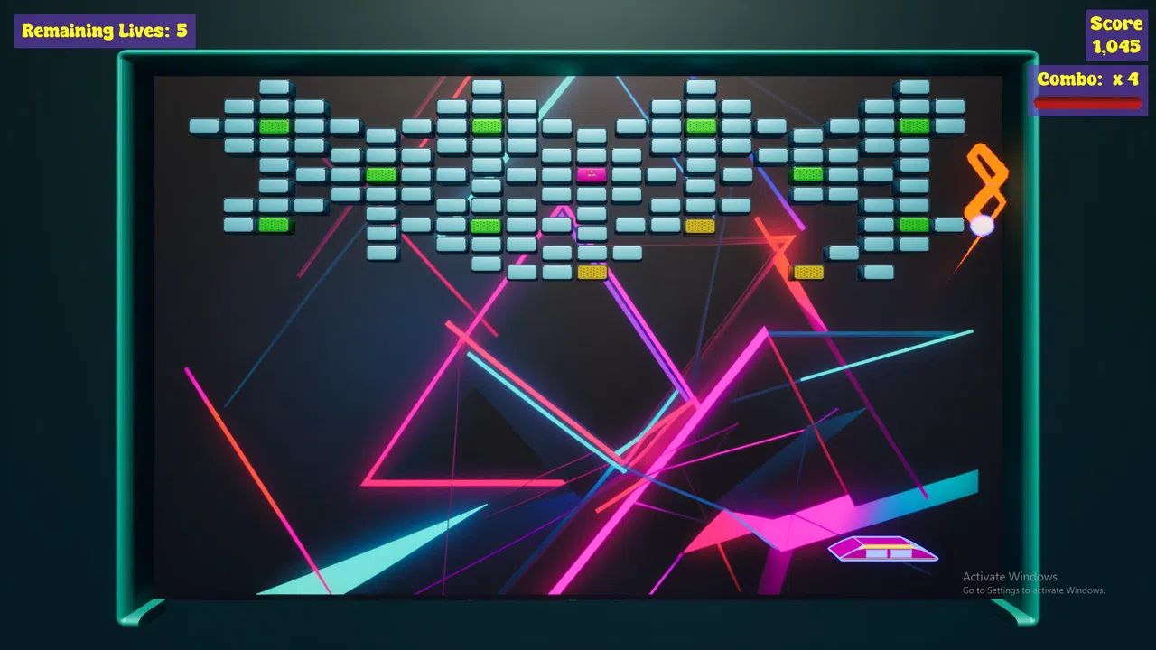 Synthwave Smashers Screenshot 1