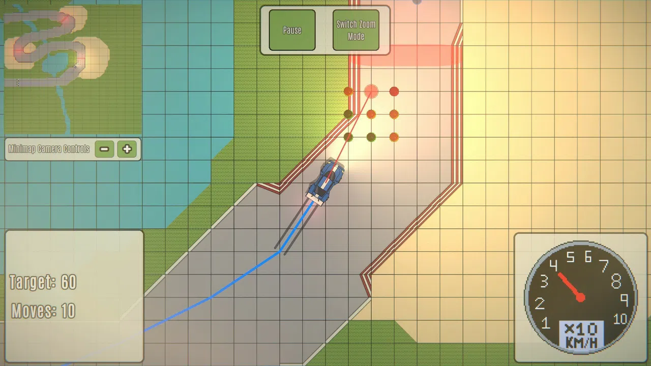 Delta Vector - Turn Based Racing Screenshot 0