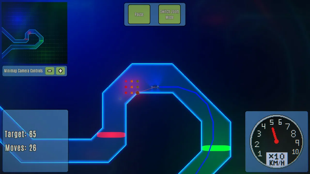 Delta Vector - Turn Based Racing Screenshot 1