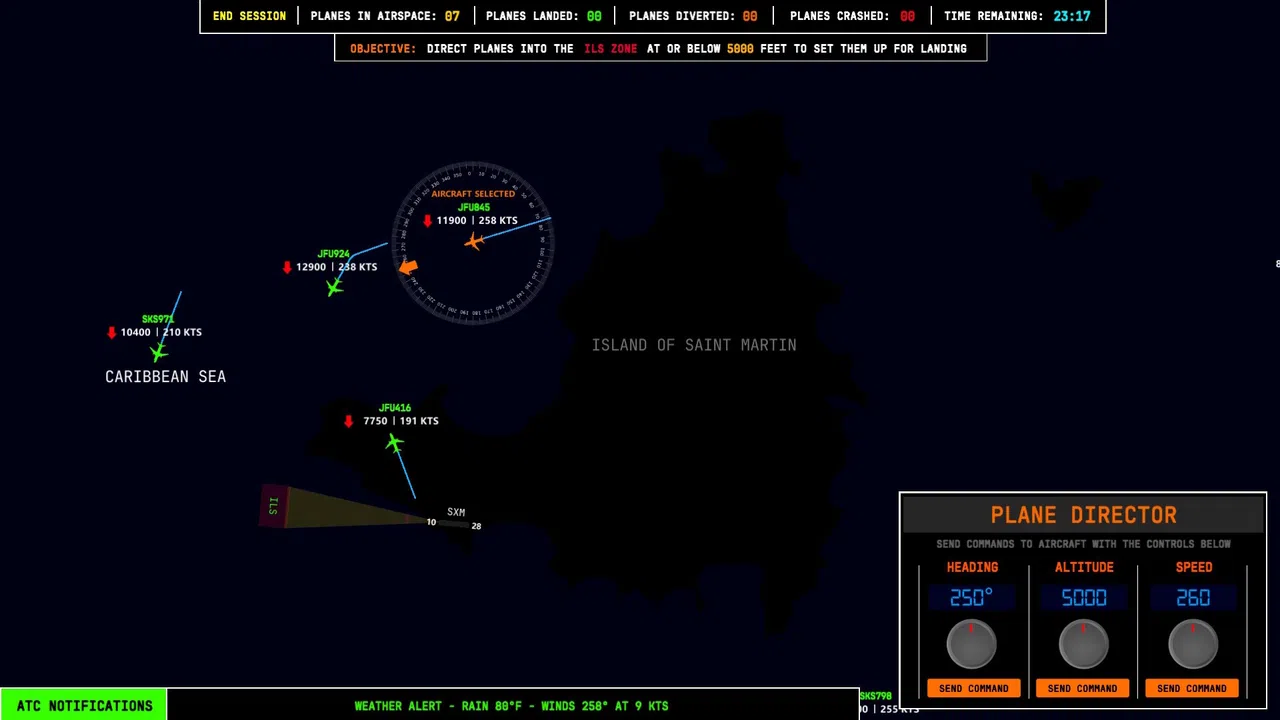 ATC Flight Operator Screenshot 1