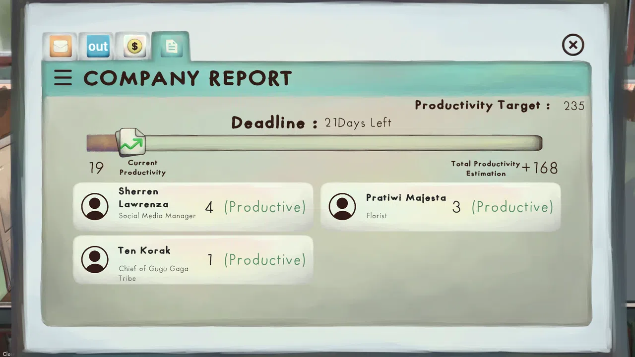 HR Simulator Demo Screenshot 3