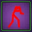 High end gaming chair icon