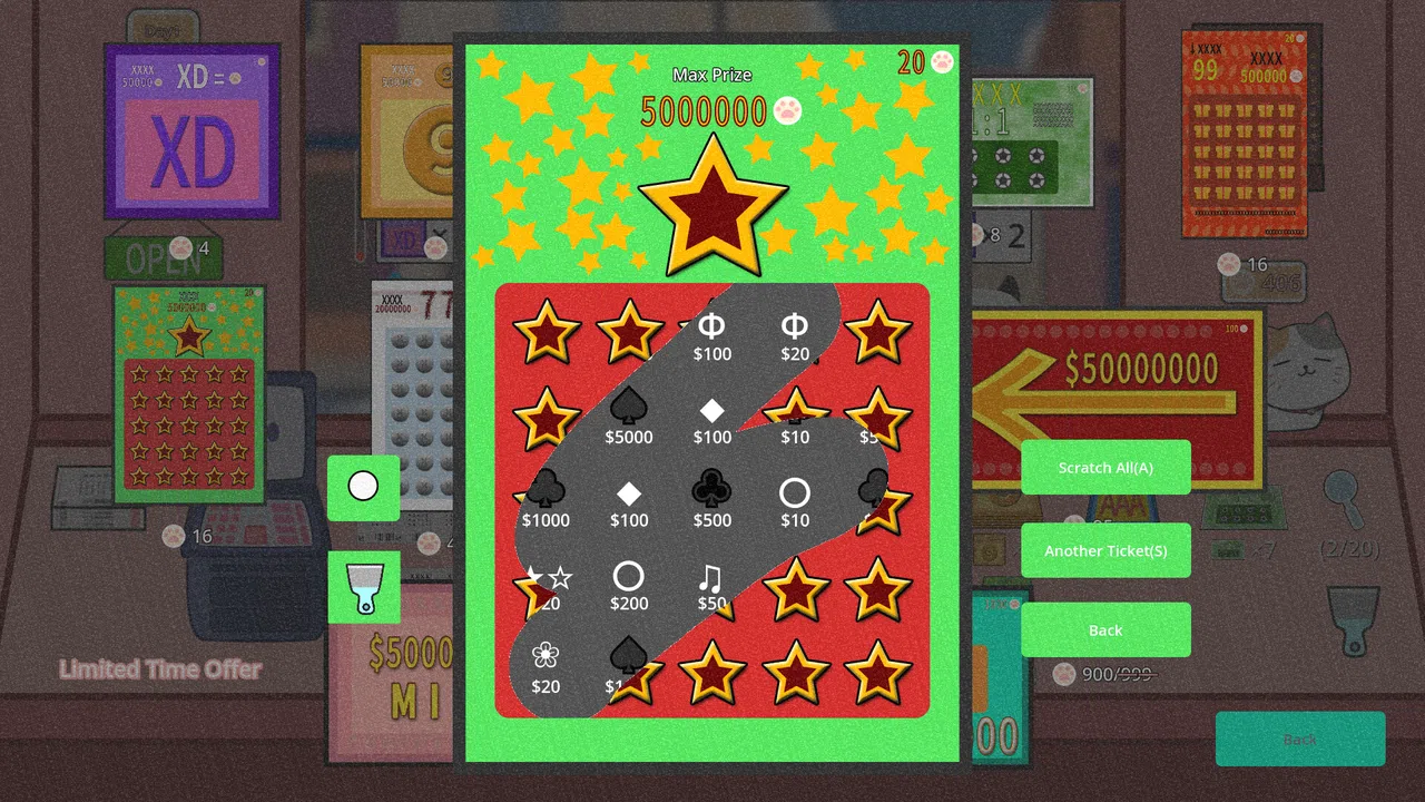 Cat Lottery Shop Screenshot 1