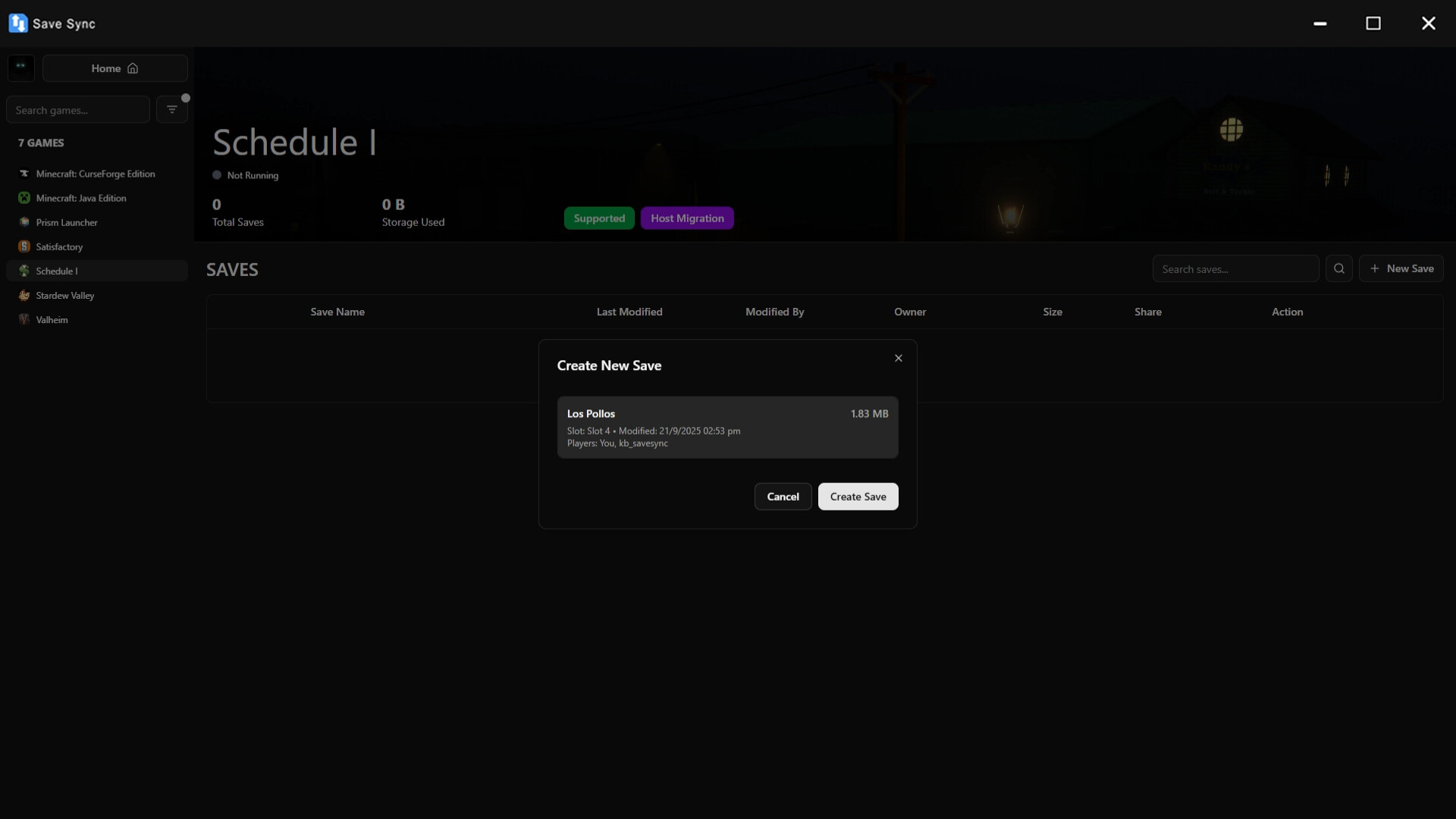 SaveSync: Co-op Save Sharing Made Easy Screenshot 1
