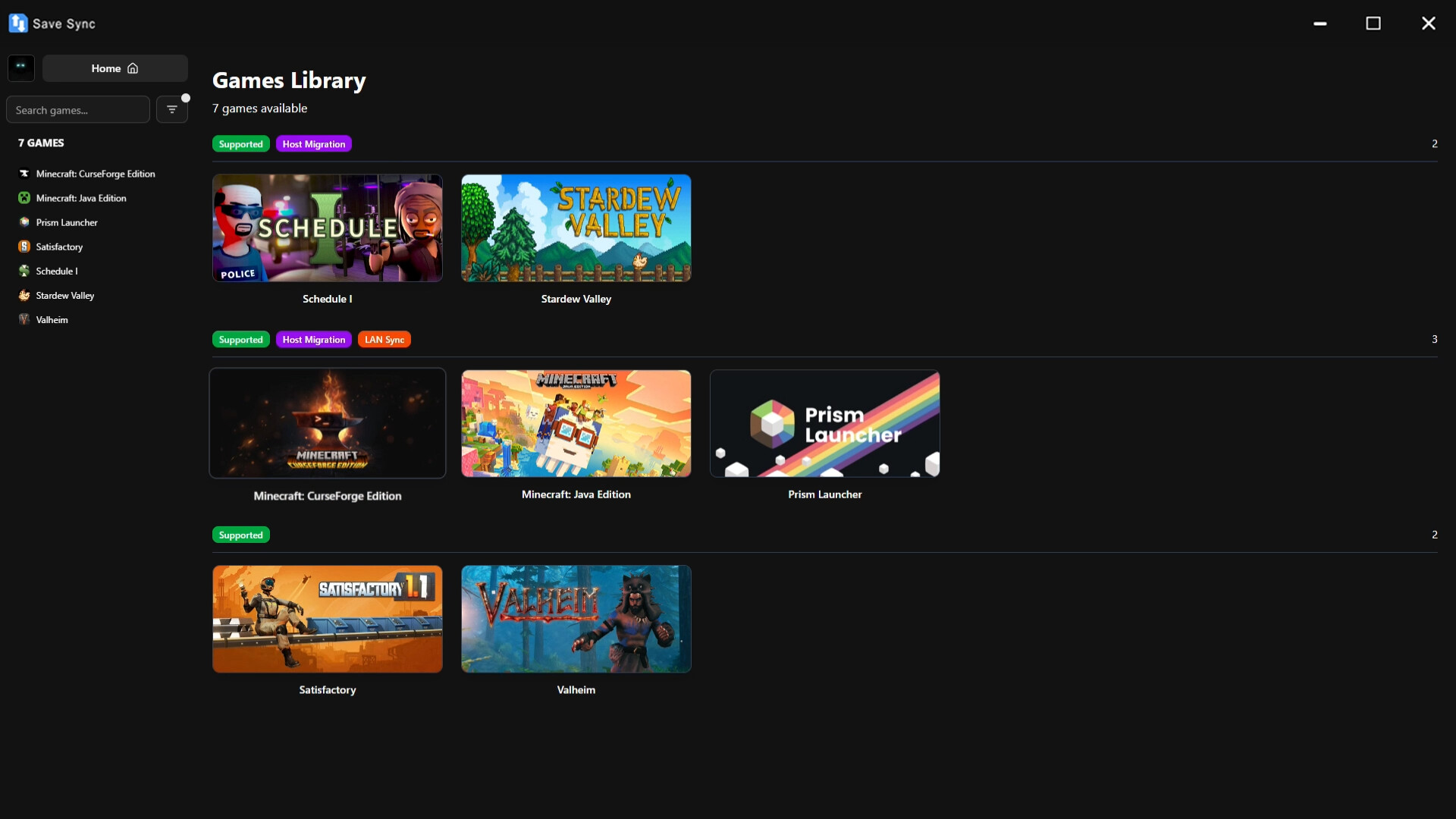SaveSync: Co-op Save Sharing Made Easy Screenshot 0