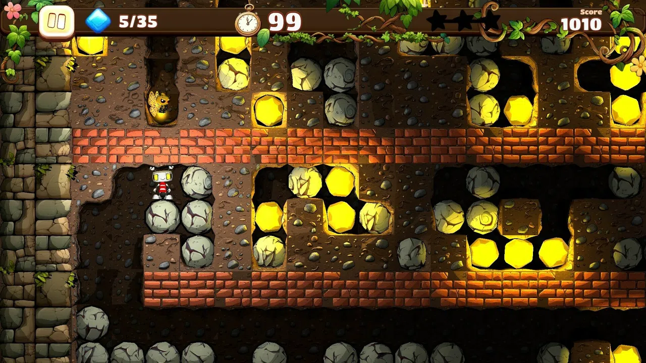 BOULDER DASH 40th Anniversary Demo Screenshot 5
