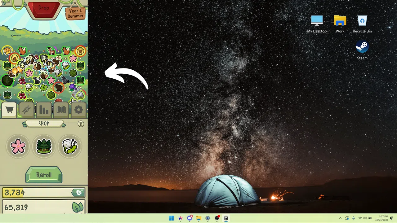 It's Raining Acorn! Screenshot 0