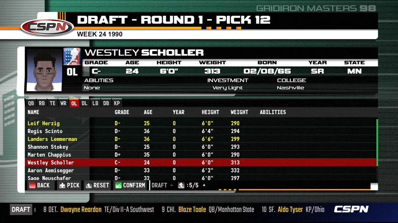 Gridiron Masters '98 Screenshot 3