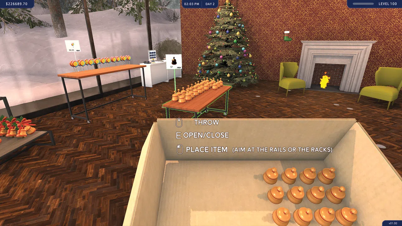 Amaroo's Christmas Shop Simulator: Prologue Screenshot 0