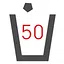 50 throws icon