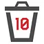 10 throw outs icon