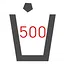500 throws icon