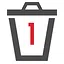 1 throw out icon