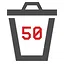 50 throw outs icon