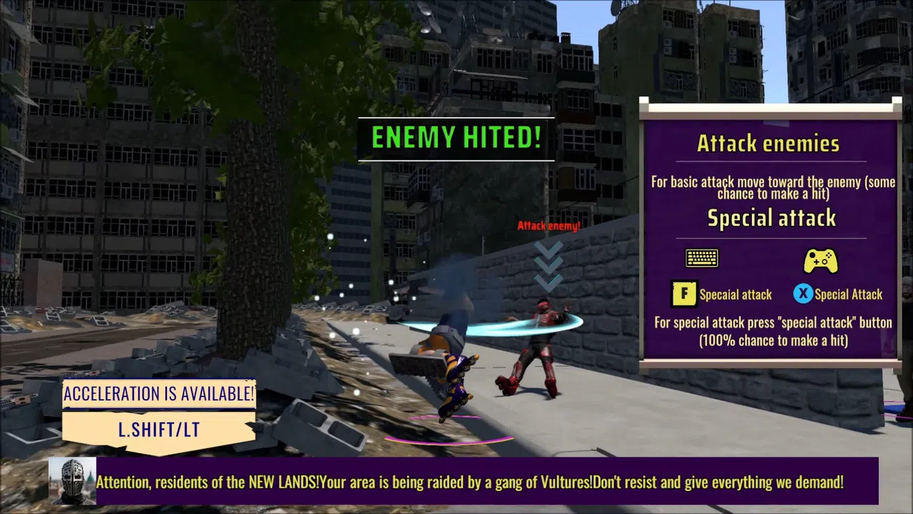 Skateballers Demo Screenshot 1