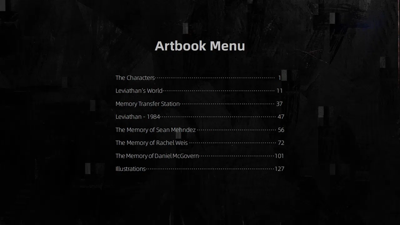 KARMA: The Dark World - Artbook Screenshot 1