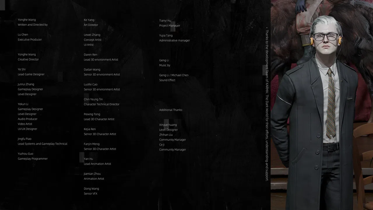 KARMA: The Dark World - Artbook Screenshot 4