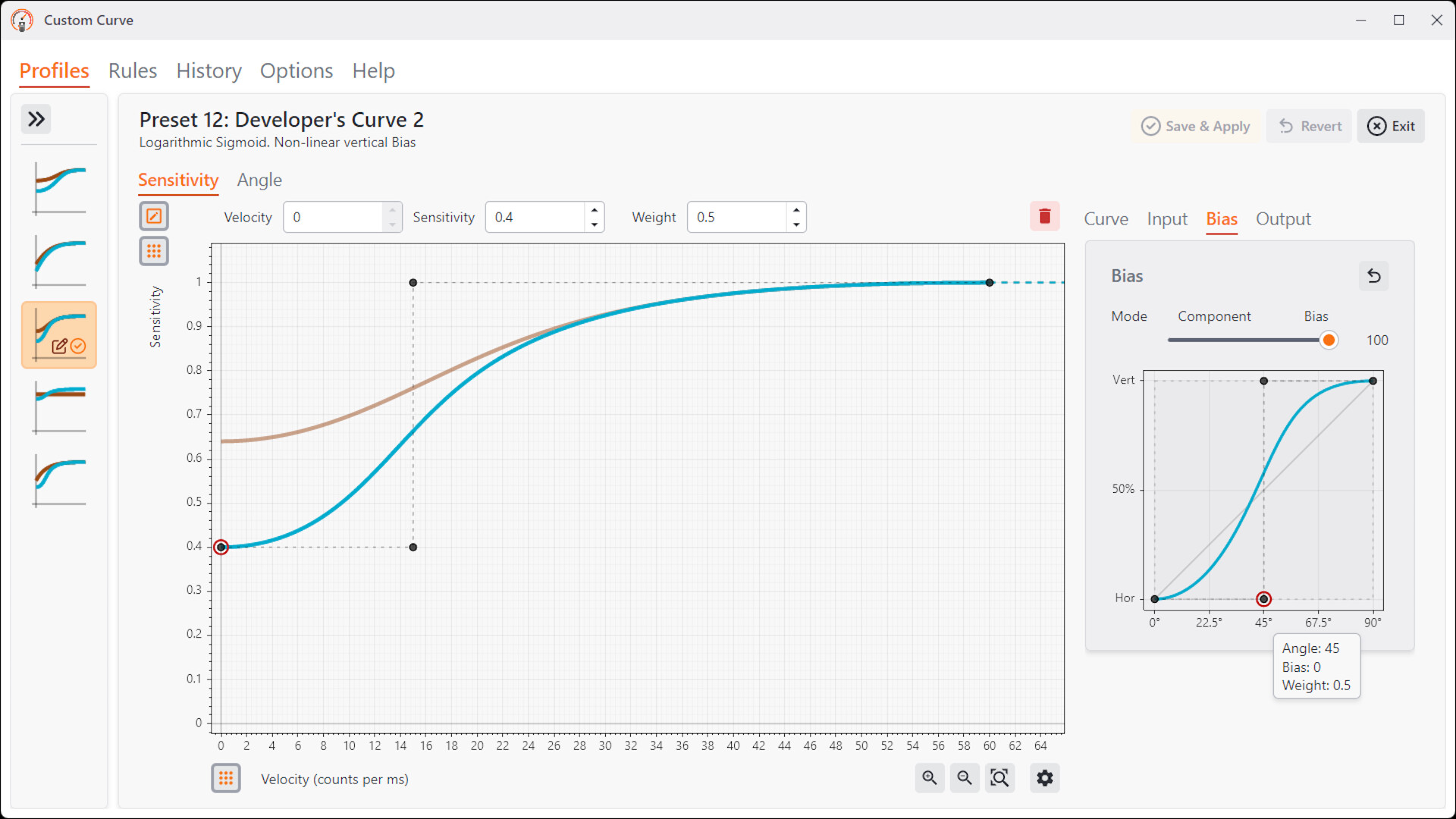 Custom Curve Screenshot 4
