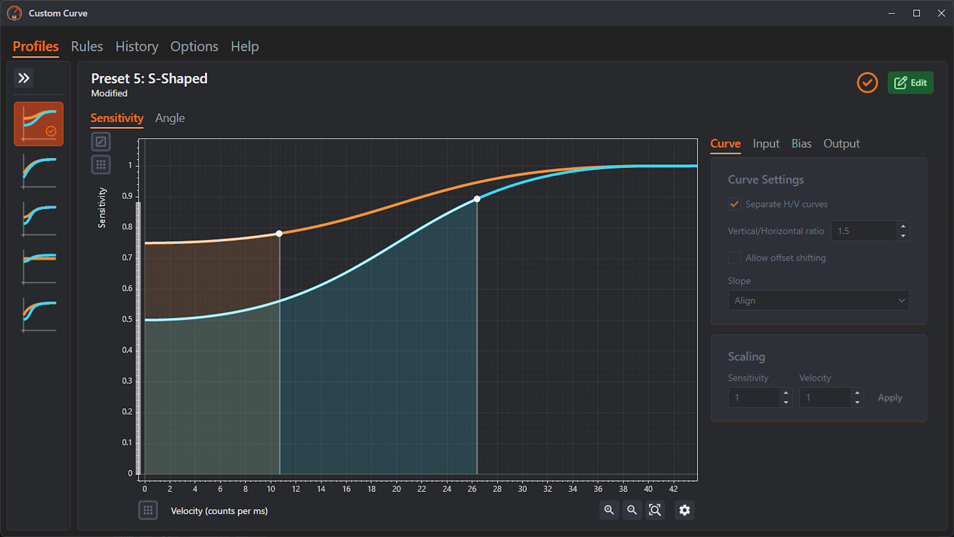 Custom Curve Screenshot 0