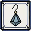 The earrings icon