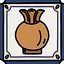 The vases icon