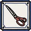 The scissors icon